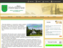 Tablet Screenshot of helvikovice.cz